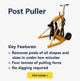 Post Puller Hire